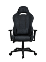Arozzi Torretta 2023 Edition - Stuhl - ergonomischArmlehnen - T-förmig - Neigen - Drehgelenk - Supersoft - Pure Black