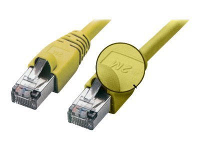 InLine Patchkabel - SF/UTP - Cat.5e - gelb - 10m10 m - SFTP - CAT 5e - geformt - Gelb