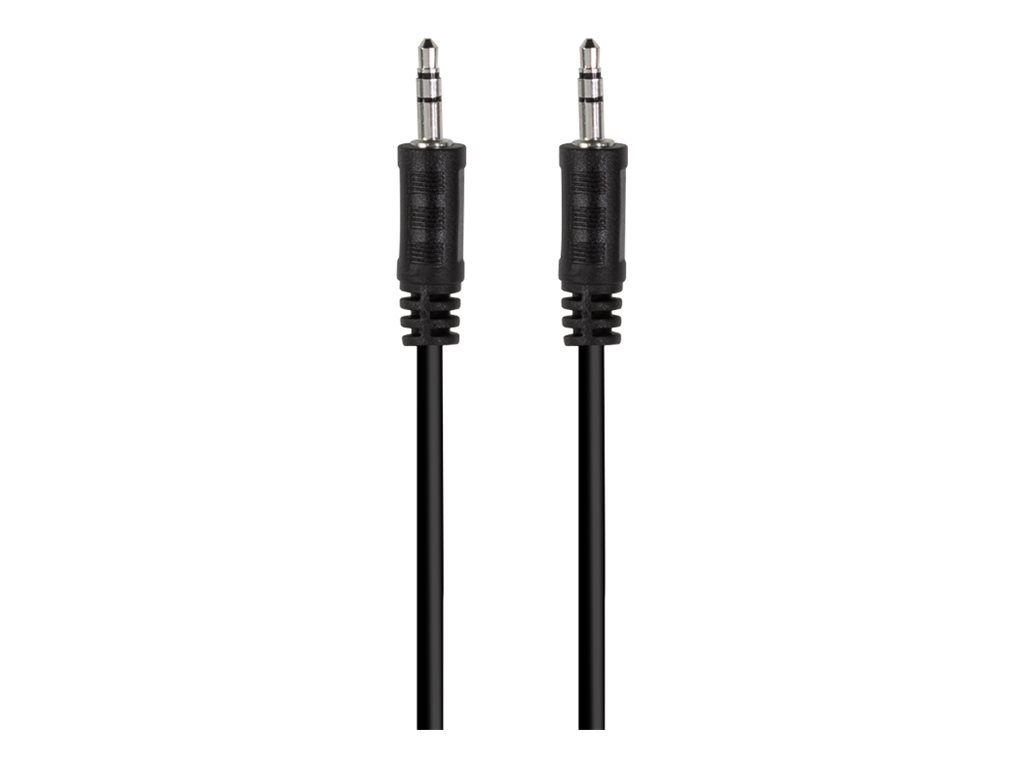 LogiLink Audiokabel - mini-phone stereo 3.5mm männlich zu mini-phone stereo 3.5 mm männlich - 10 m - Schwarz