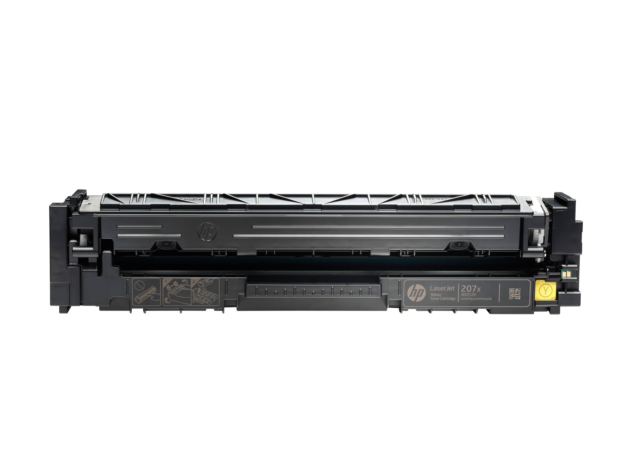 HP 207X - Hohe Ergiebigkeit - Gelb - original - LaserJet - Tonerpatrone (W2212X)für Color LaserJet Pro M255dw - M255nw - MFP M282nw - MFP M283fdn - MFP M283fdw