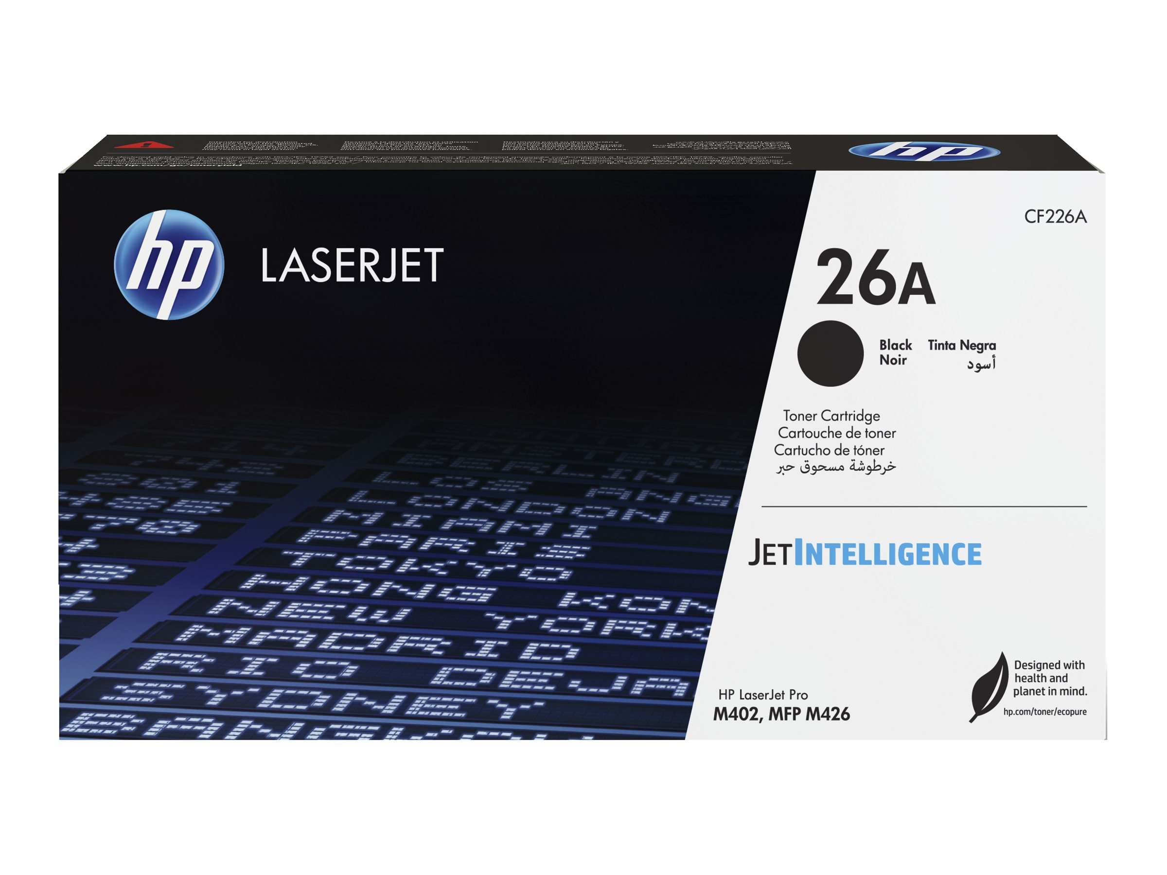 HP 26A - Schwarz - original - LaserJet - Tonerpatrone (CF226A)für LaserJet Pro M402 - MFP M426