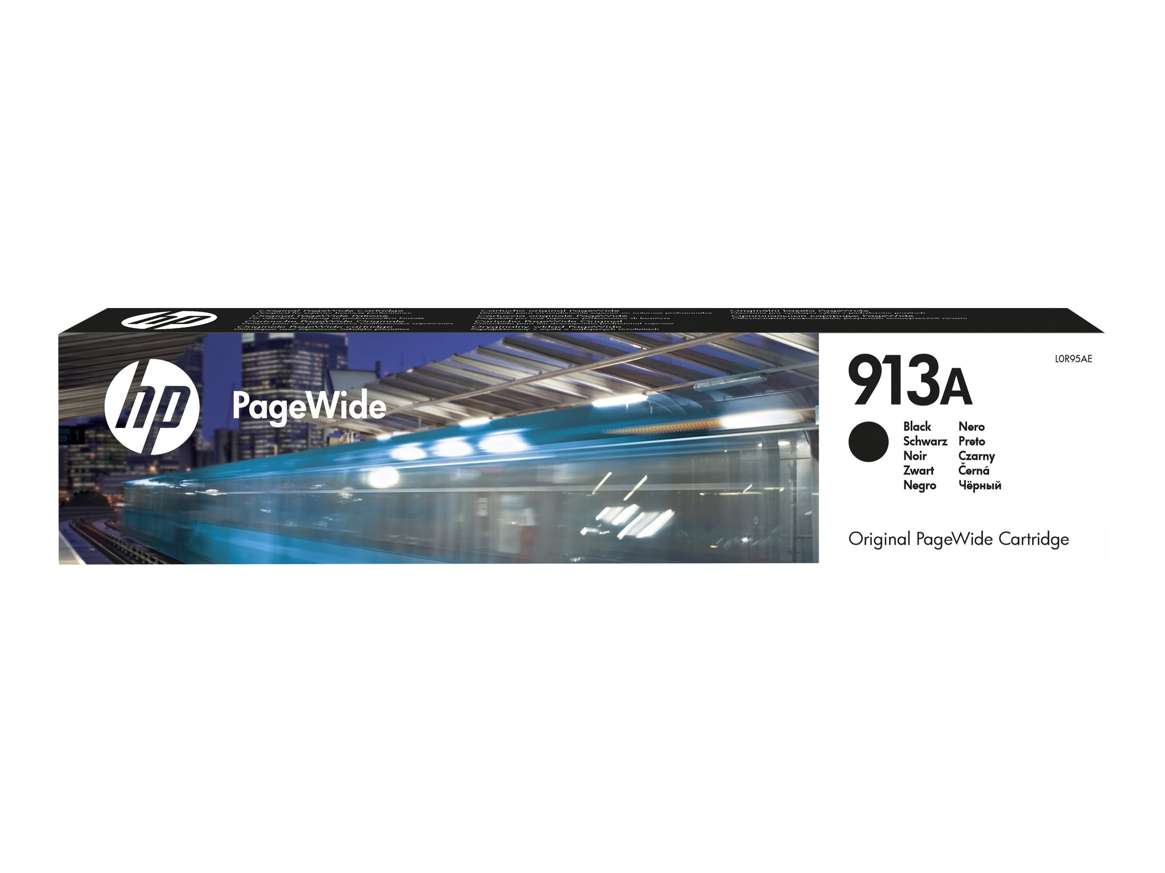 HP 913A - Schwarz - original - PageWide - Tintenpatronefür PageWide 352 - 377 - MFP 377; PageWide Pro 452 - 477 - 552 - 577 - MFP 477