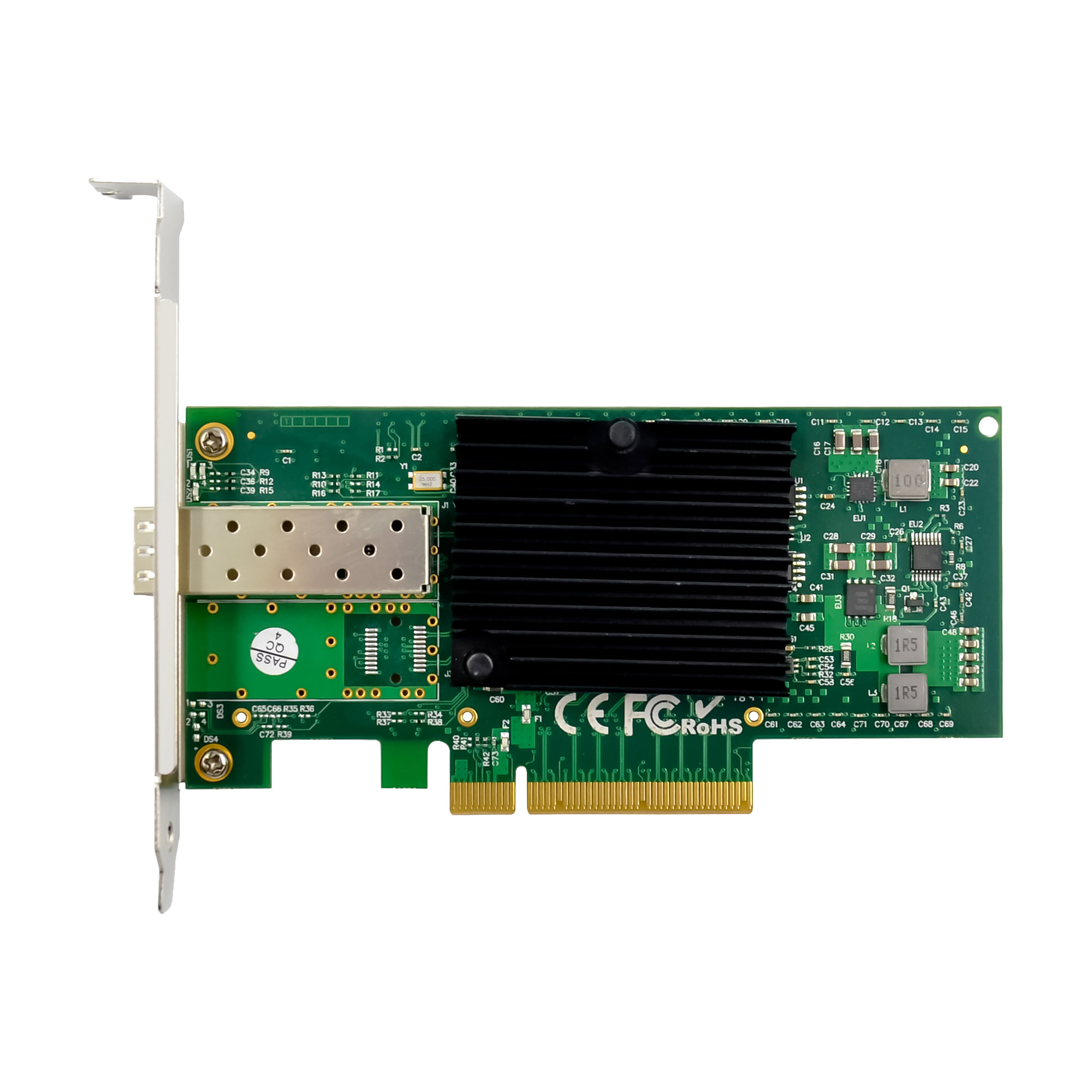 InLine 10-Gigabit Netzwerkkarte - 1x SFP+ - PCIe x810 Gigabit SFP+ x 1
