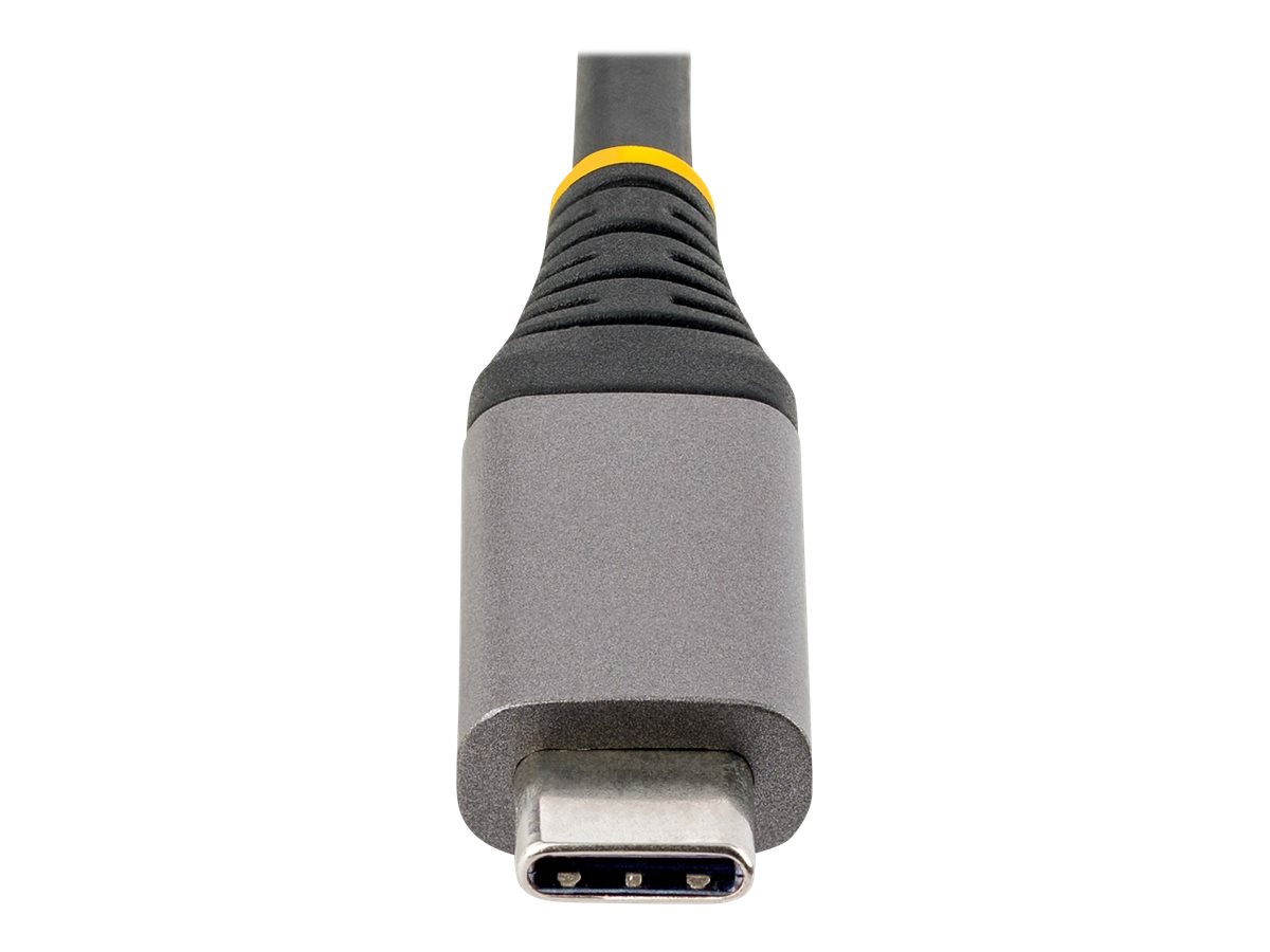 StarTech.com 4 Port USB C Hub - USB C auf 4xUSB-A 5Gbit/s Hub - Mini Hub - Hub - 4 x USB 3.2 Gen 1 + 1 x micro-USB - Desktop