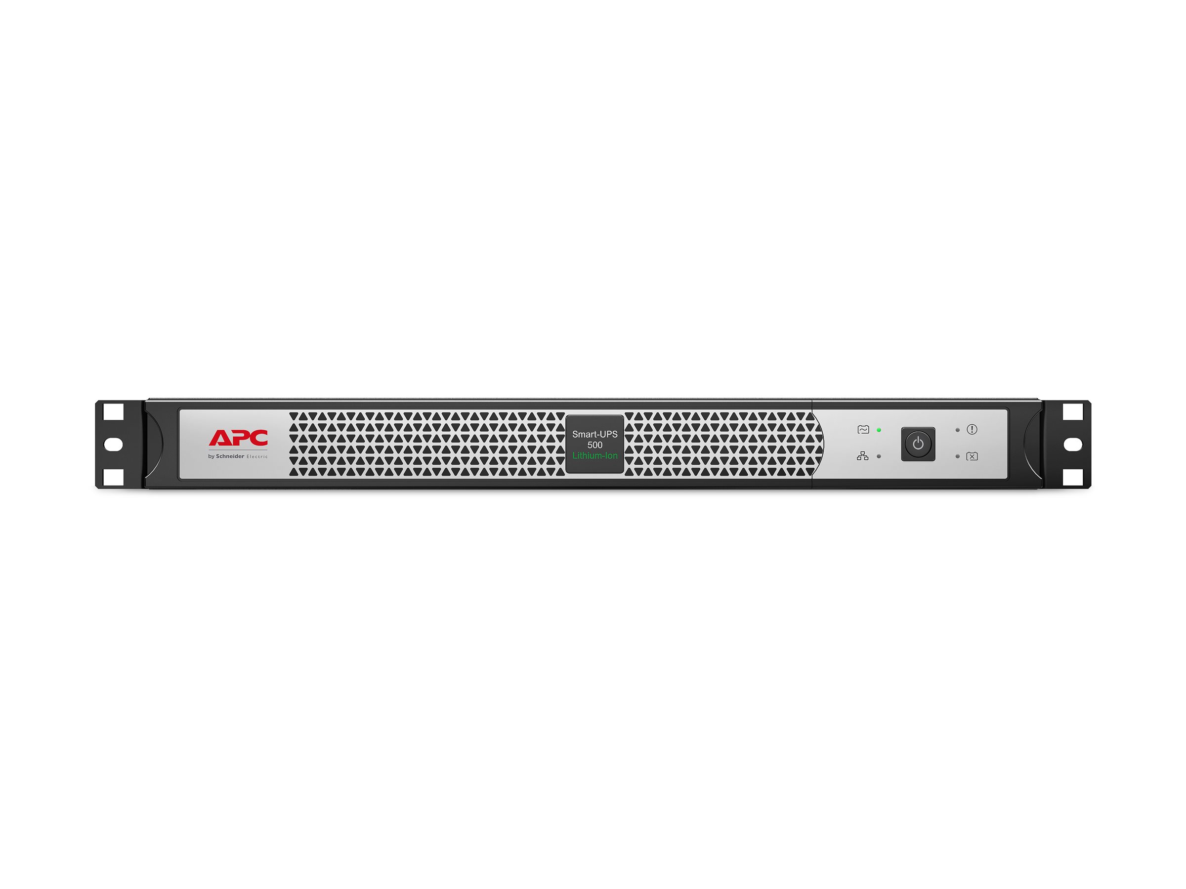 APC Smart-UPS SC SCL500RMI1UNC - USV (Rackeinbaufähig) - Wechselstrom 230 V - 400 Watt - 500 VA - Ethernet 10/100 - USB - Ausgangsanschlüsse: 4 - 1U - Schwarz - Silber - für P/N: AR106V - AR4018SPX432