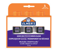 Elmers Elmer's DISAPPEARING PURPLE, Trocken, Klebestift, 6 g, 3 Stück(e), Box