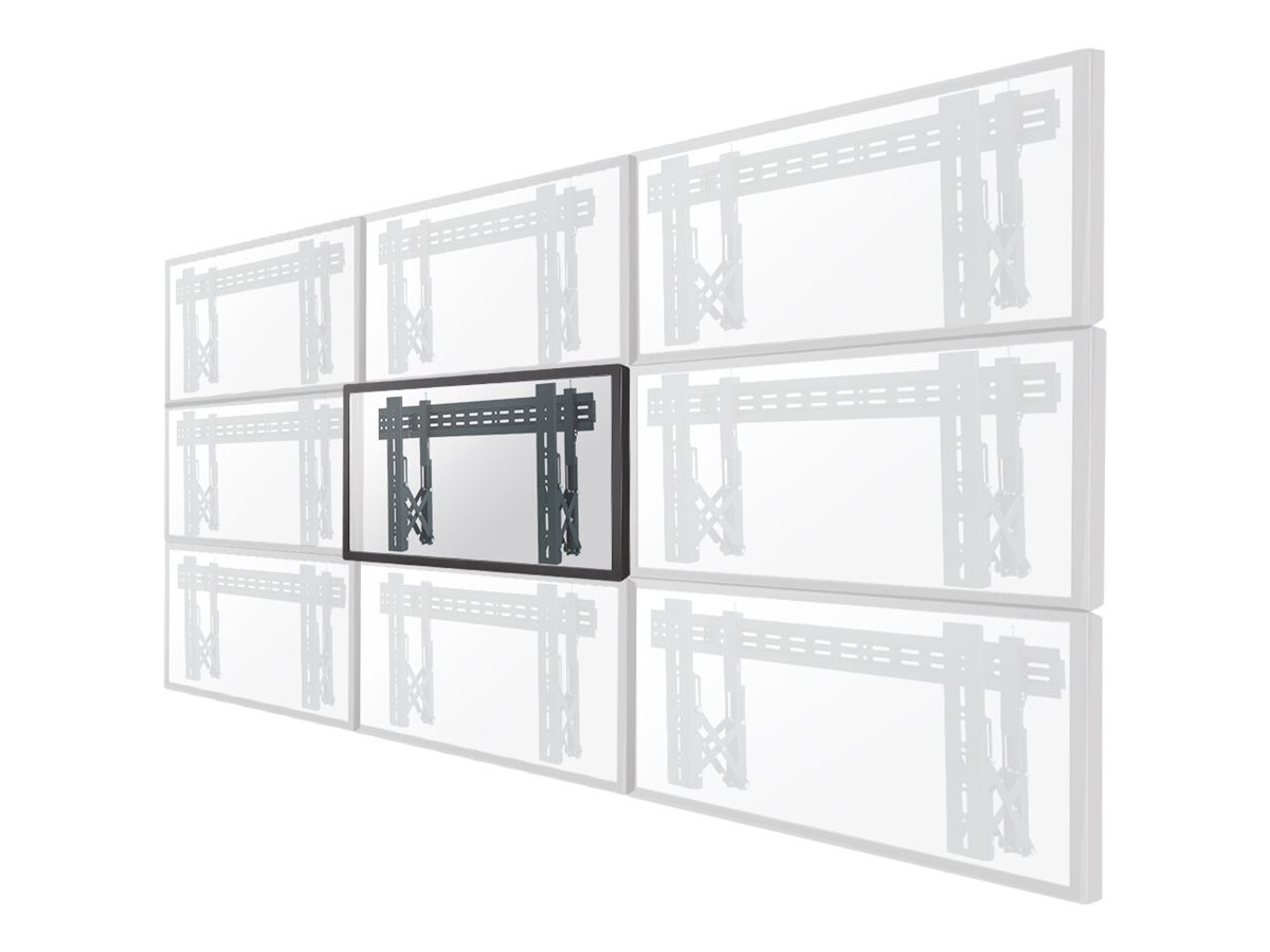 Neomounts LED-VW1000BLACK - Halterung - für LCD-Display - Schwarz - Bildschirmgröße: 81.3-191 cm (32"-75")Wandmontage