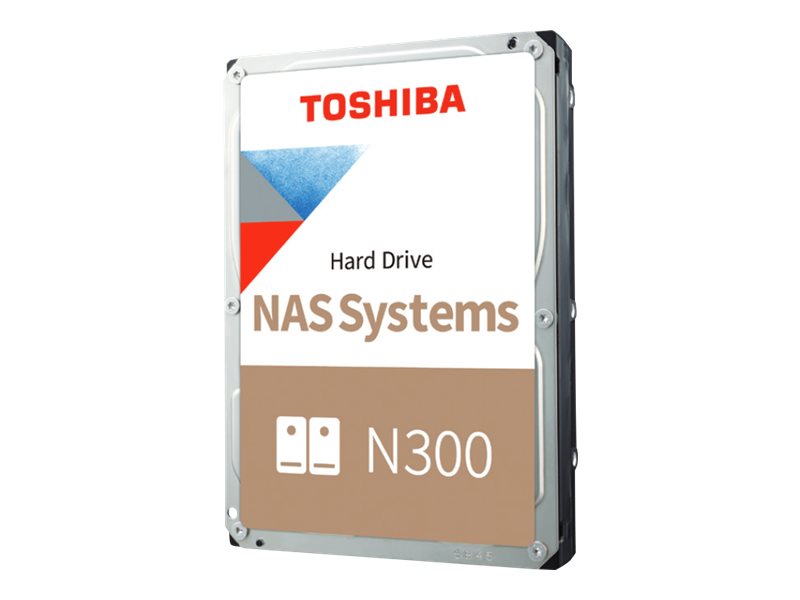 Toshiba N300 NAS - Festplatte - 4 TB - intern - 3.5" (8.9 cm)SATA 6Gb/s - 7200 rpm - Puffer: 512 MB