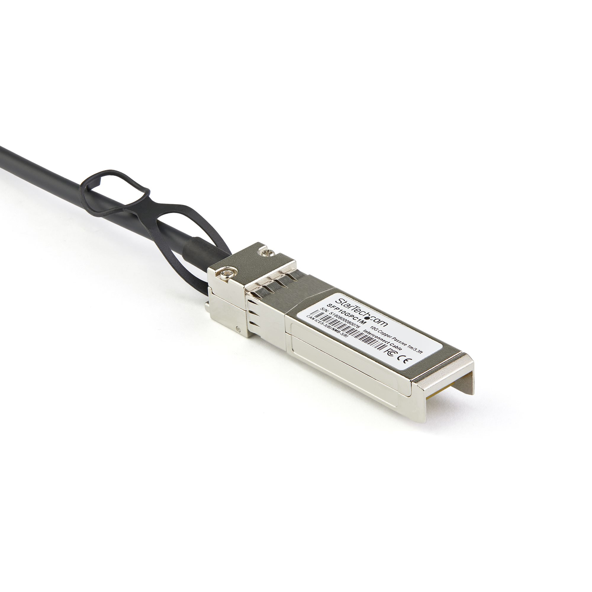 StarTech.com DACSFP10G3M SFP+ Kabel (3m, 10 GbE, Dell EMC DAC-SFP-10G-2M kompatibles SFP+ Kabel, Passives Kupfer DAC Kabel, Mini-GBIC) - 10GBase Direktanschlusskabel - SFP+ (S)eingerastet zu SFP+ (S)