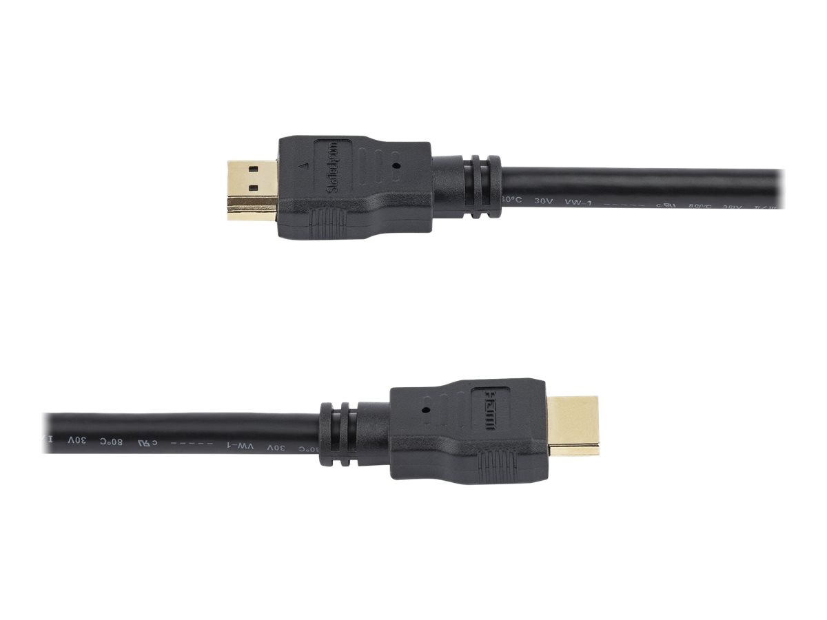 StarTech.com High-Speed-HDMI-Kabel 1m - HDMI Verbindungskabel Ultra HD 4k x 2k mit vergoldeten Kontakten - HDMI Anschlusskabel (St/St)HDMI-Kabel - HDMI männlich zu HDMI männlich - 1 m - abgeschirmt -