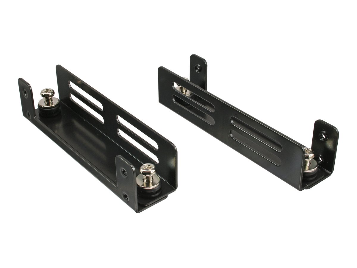 InLine Festplatten-Entkoppler - 13,34cm (5,25") zu 8,89cm (3,5") - schwarz5,25" bis 3,5" (13.3 cm to 8.9 cm) - Schwarz