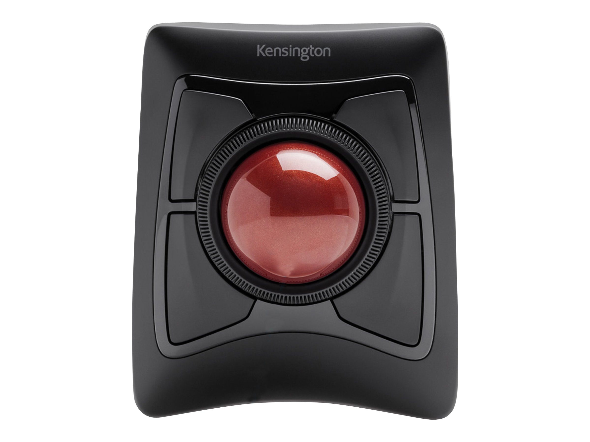 Kensington Kabelloser Expert Mouse-TrackballTrackball - rechts- und linkshändig - optisch - 4 Tasten - kabellos - 2.4 GHz - Bluetooth 5.0 LE - Bluetooth-USB-Adapter - Schwarz