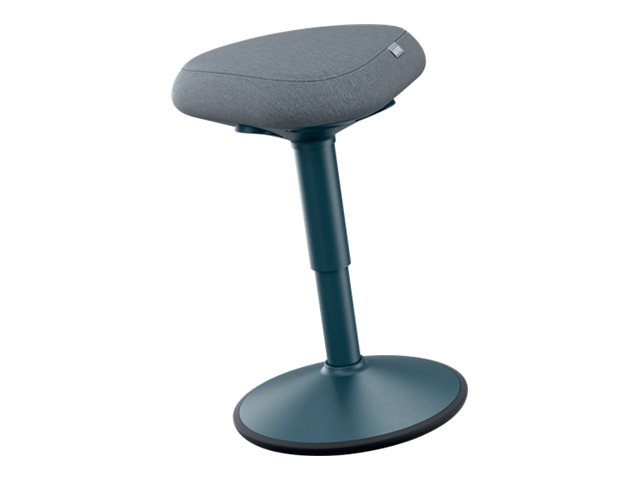Esselte Leitz Ergo Active - Hocker - ergonomisch - dreieckigDrehgelenk - 100 % recycelter Stoff - Dunkelgrau