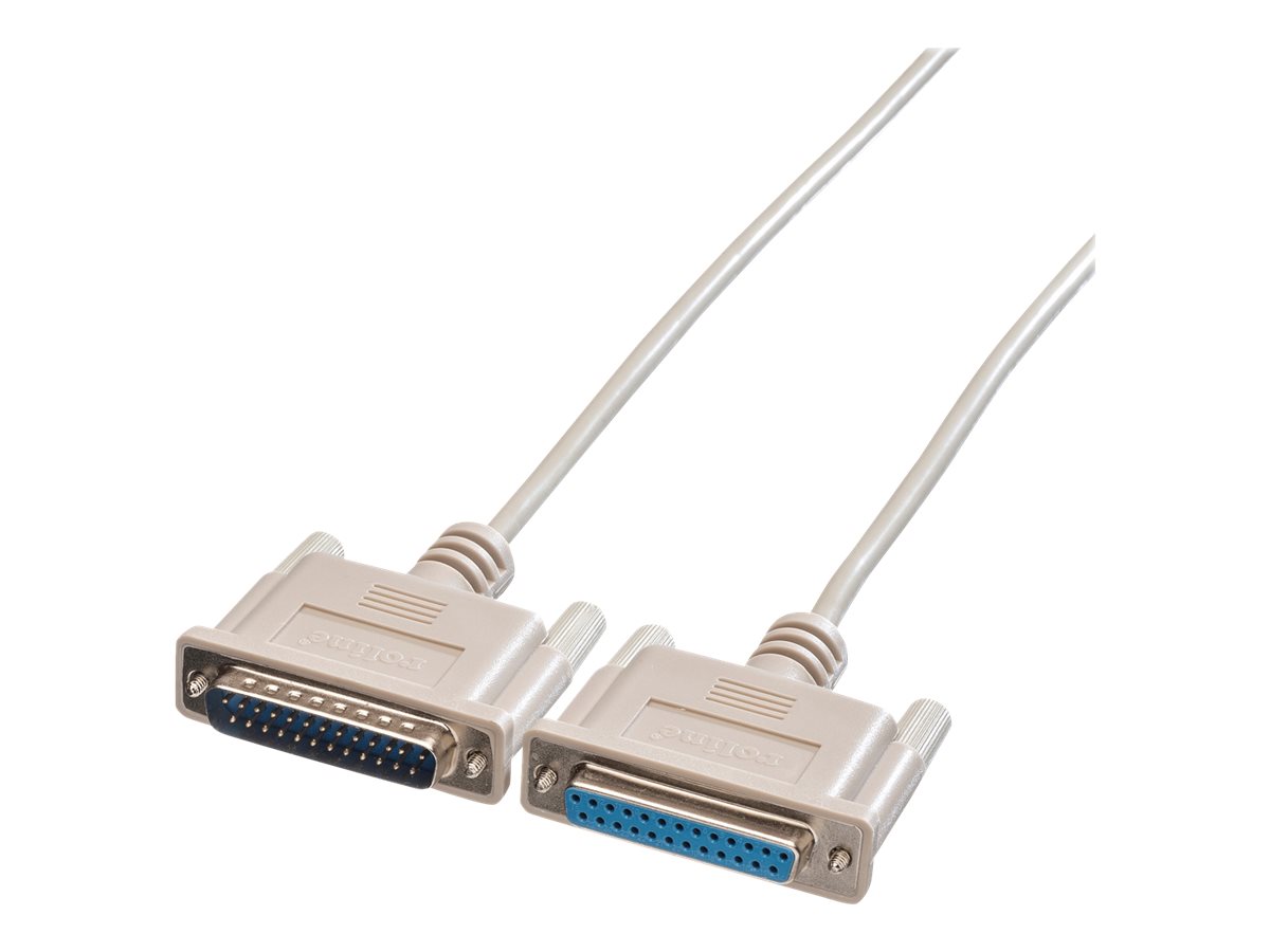 ROLINE Kabel seriell - DB-25 (M) zu DB-25 (W)4.5 m