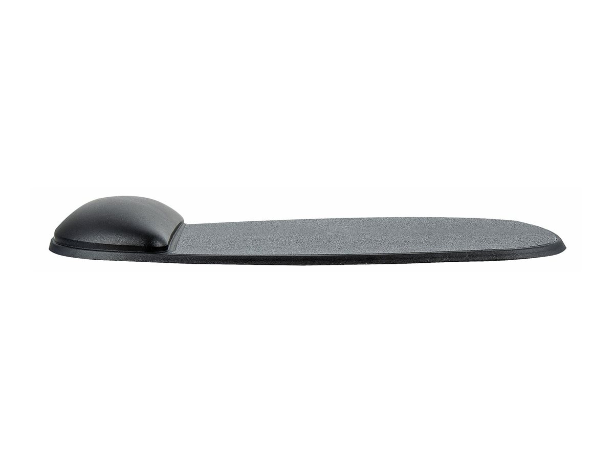 StarTech.com Ergonomisches Mauspad mit Gelkissen, 17x18x2cm, Gepolstertes Gel Mauspad für ergonomischer Arbeitsplatz mit Handgelenkauflage und rutschfeste PU-Basis unterlage (B-ERGO-MOUSE-PAD)Mauspad