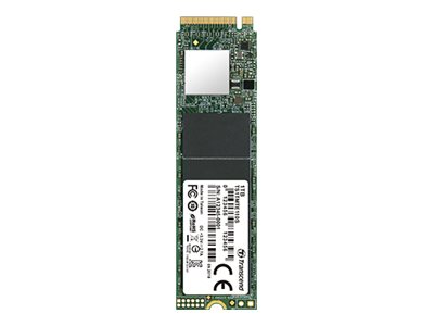 Transcend 110S - SSD - 128 GB - intern - M.2 2280 - PCIe 3.0 x4 (NVMe)110S - 128 GB - NVMe PCIe Gen3 x4 - 3D NAND - 3.3V - 80x22x3.58 mm
