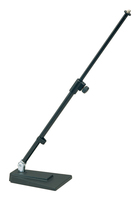 König & Meyer 23400-300-55, Gerader Mikrofonständer, Schreibtisch-Montagebasis, Schwarz, Stahl, 3/8", 170 mm