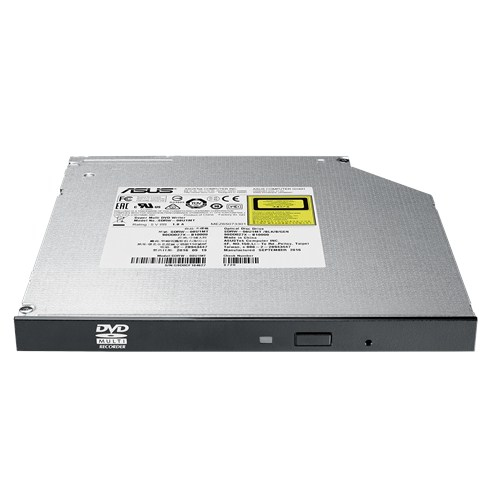 ASUS SDRW-08U1MT - Laufwerk - DVD±RW (±R DL) / DVD-RAM - 8x/8x/5x - Serial ATA - intern - 9,5 mm Höhe (9,5 mm Höhe)Schwarz