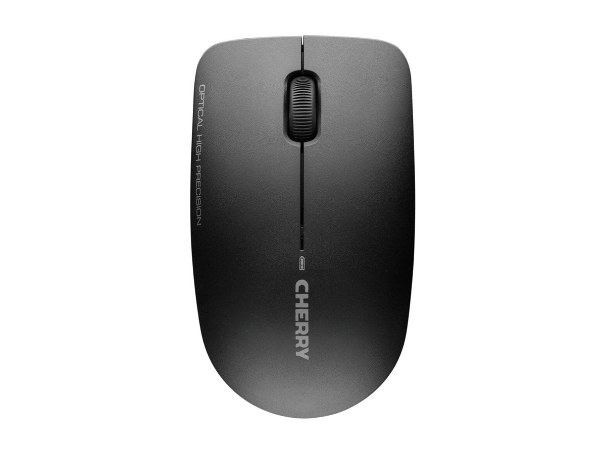 Cherry DW 3000 - Tastatur-und-Maus-Set - kabellos2.4 GHz - USA - Schwarz