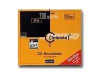 Intenso 10 x CD-R - 700 MB (80 Min) 40x - Slim