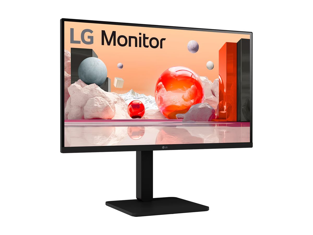 LG 27BA550-B - LED-Monitor - 68.6 cm (27") - 1920 x 1080 Full HD (1080p)@ 100 Hz - IPS - 250 cd/m² - 1300:1 - 5 ms - HDMI - VGA - DisplayPort - Lautsprecher - Schwarz