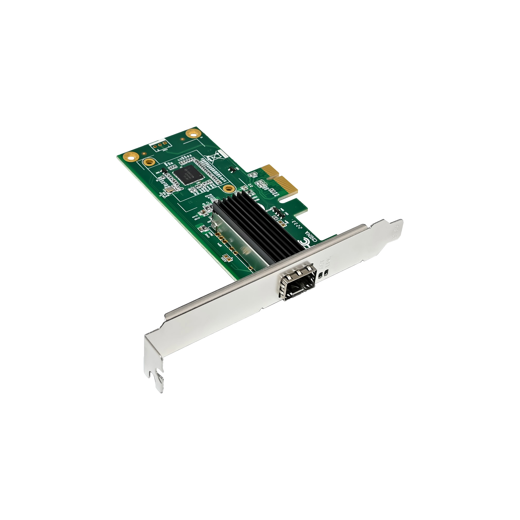 InLine Gigabit Netzwerkkarte - 1x SFP - PCIe x1 - inkl. low profile SlotblechGigabit SFP x 1