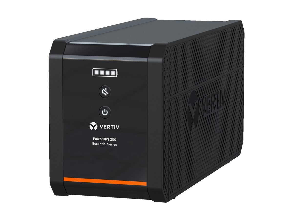 Vertiv Essential Series - USV - AC 220 - 240 V925 Watt - 1600 VA - 1-phasig - Ausgangsanschlüsse: 6