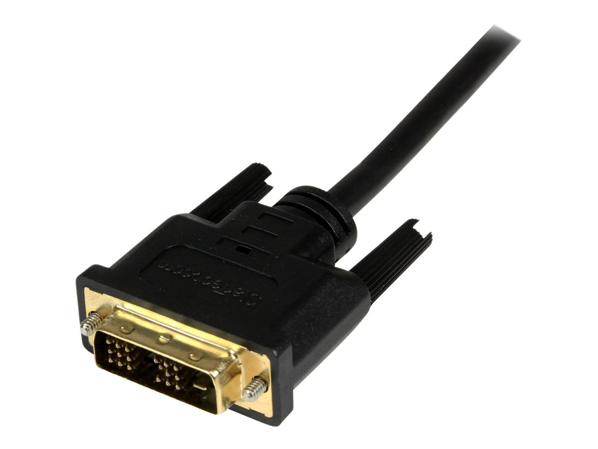 StarTech.com 2m Mini HDMI auf DVI Kabel - miniHDMI Typ-C / DVI-D Adapterkabel - St/St - Adapterkabel - DVI-D männlich zu 19 pin mini HDMI Type C männlich - 2 m - abgeschirmt - Schwarz