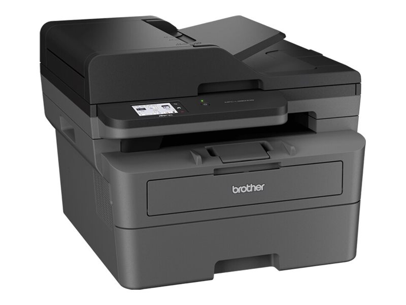 Brother MFC-L2860DW - Multifunktionsdrucker - s/w - Laser - A4/Legal (Medien)bis zu 34 Seiten/Min. (Kopieren) - bis zu 34 Seiten/Min. (Drucken) - 250 Blatt - 33.6 Kbps - USB 2.0 - LAN - Wi-Fi(n)
