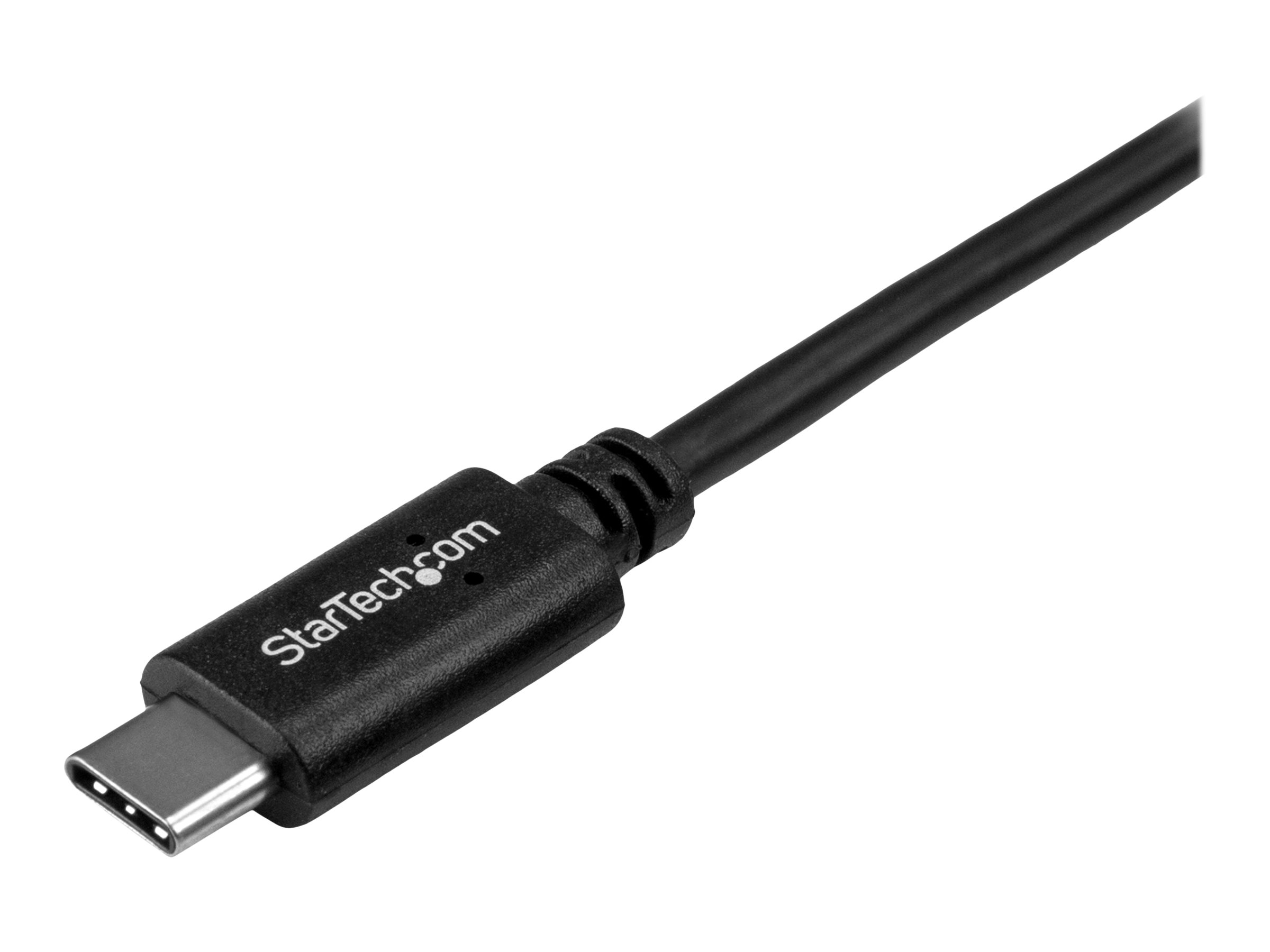StarTech.com StarTech USB-C Kabel - St/St - 0,5m - USB 2.0 - USB-C Ladekabel - USB 2.0 Typ-C - Kurzes USB C Kabel - USB-Kabel - USB-C (M)zu USB-C (M) - USB 2.0 - 50 cm - Schwarz - für P/N: DKT30CHD