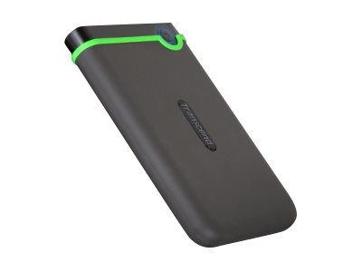 Transcend StoreJet 25M3 - Festplatte - 4 TB - extern (tragbar)2.5" (6.4 cm) - USB 3.1 Gen 1 - AES - Iron Gray