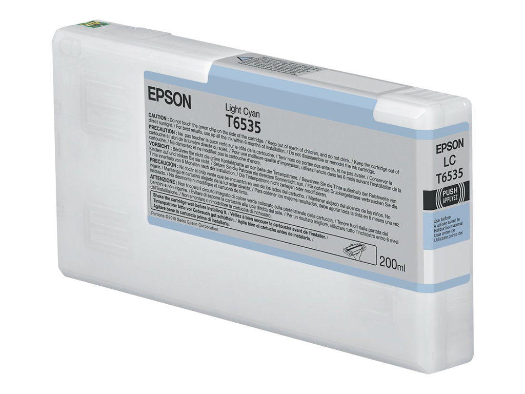 Epson 200 ml - hell Cyan - original - Tintenpatronefür Stylus Pro 4900 - Pro 4900 Designer Edition - Pro 4900 Spectro_M1