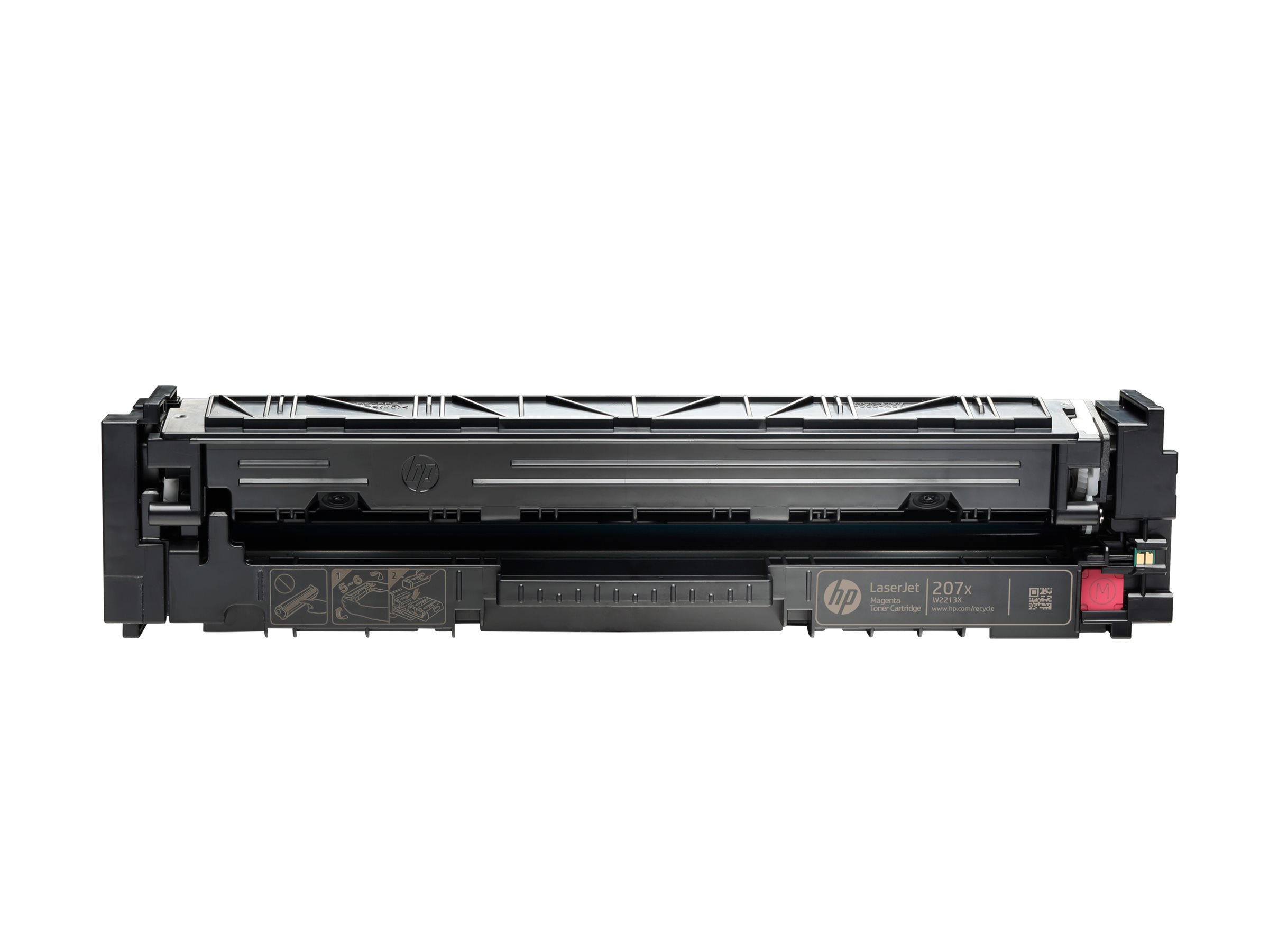 HP 207X - Hohe Ergiebigkeit - Magenta - original - LaserJet - Tonerpatrone (W2213X)für Color LaserJet Pro M255dw - M255nw - MFP M282nw - MFP M283fdn - MFP M283fdw