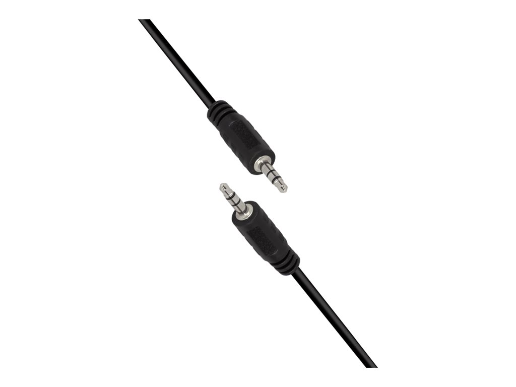 LogiLink Audiokabel - mini-phone stereo 3.5mm männlich zu mini-phone stereo 3.5 mm männlich - 10 m - Schwarz
