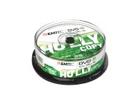 EMTEC 25 x DVD-R - 4.7 GB (120 Min.) 16x - Silber