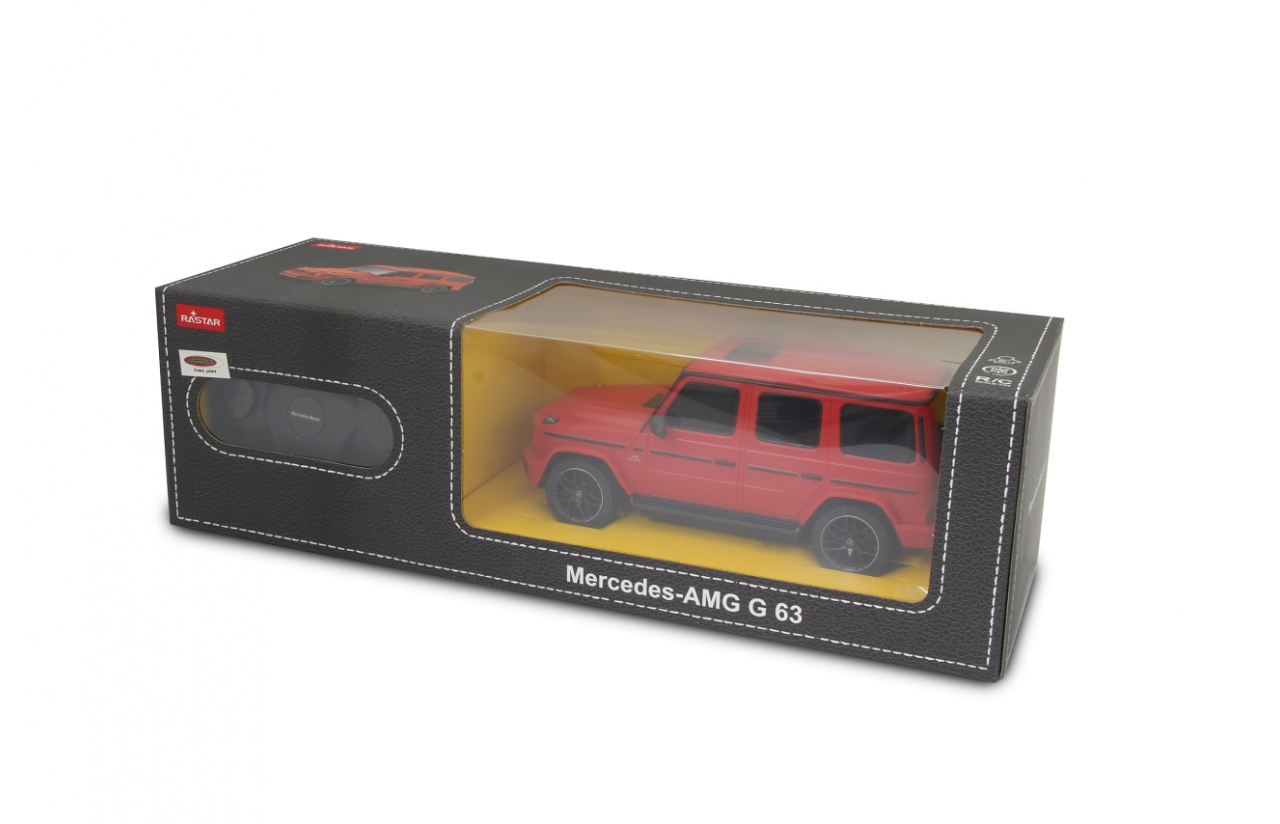 JAMARA Mercedes-Benz AMG G63 1:24 rot 27MHz, Auto, 1:24, 6 Jahr(e)Mercedes-Benz AMG G63 1:24 rot 27 MHz