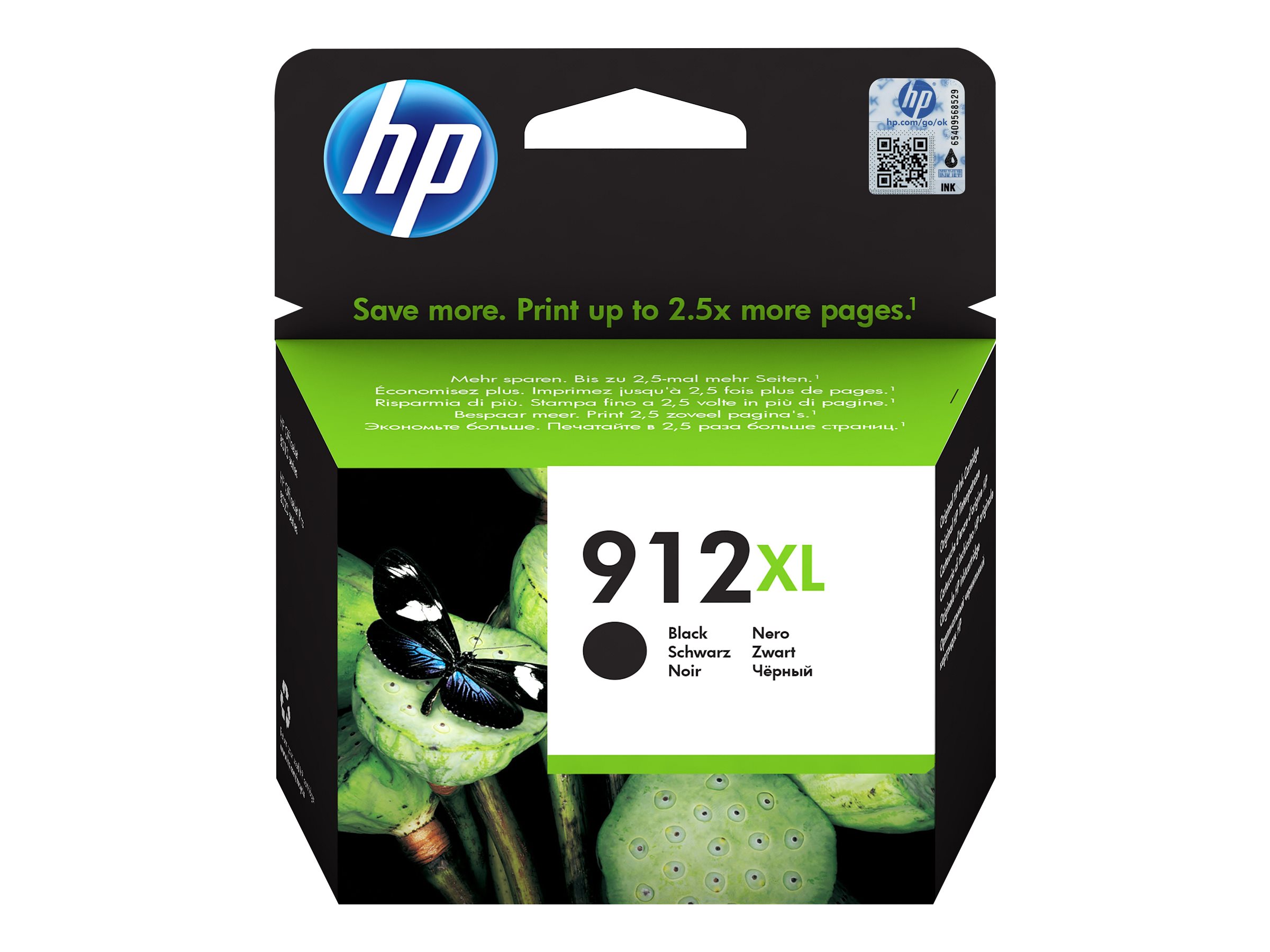 HP Tinte 3YL84AE 912XL XL Schwarz - Original - Tintenpatrone 21,7 ml