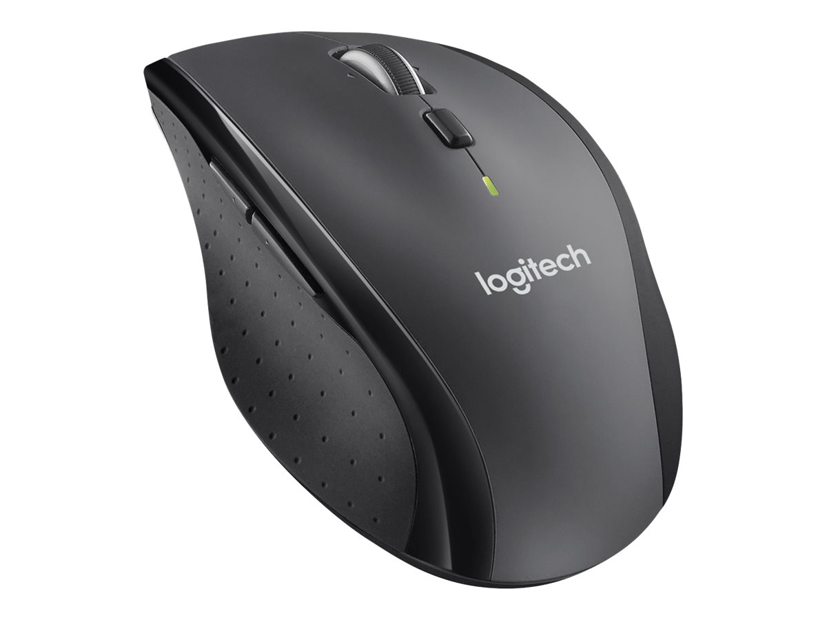 Logitech Marathon M705 - Maus - Für Rechtshänder - Laser - kabellos - 2.4 GHz - kabelloser Empfänger (USB)M705 Marathon Kabellose Maus - 2,4 GHz mit USB-Unifying-Empfänger - 1000 DPI - 5 programmierba