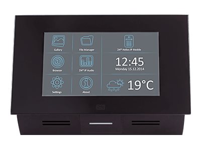 2N Telecommunications 2N Indoor Touch - 2.0 - Touchpanel - kabelgebunden10/100 Ethernet - Schwarz