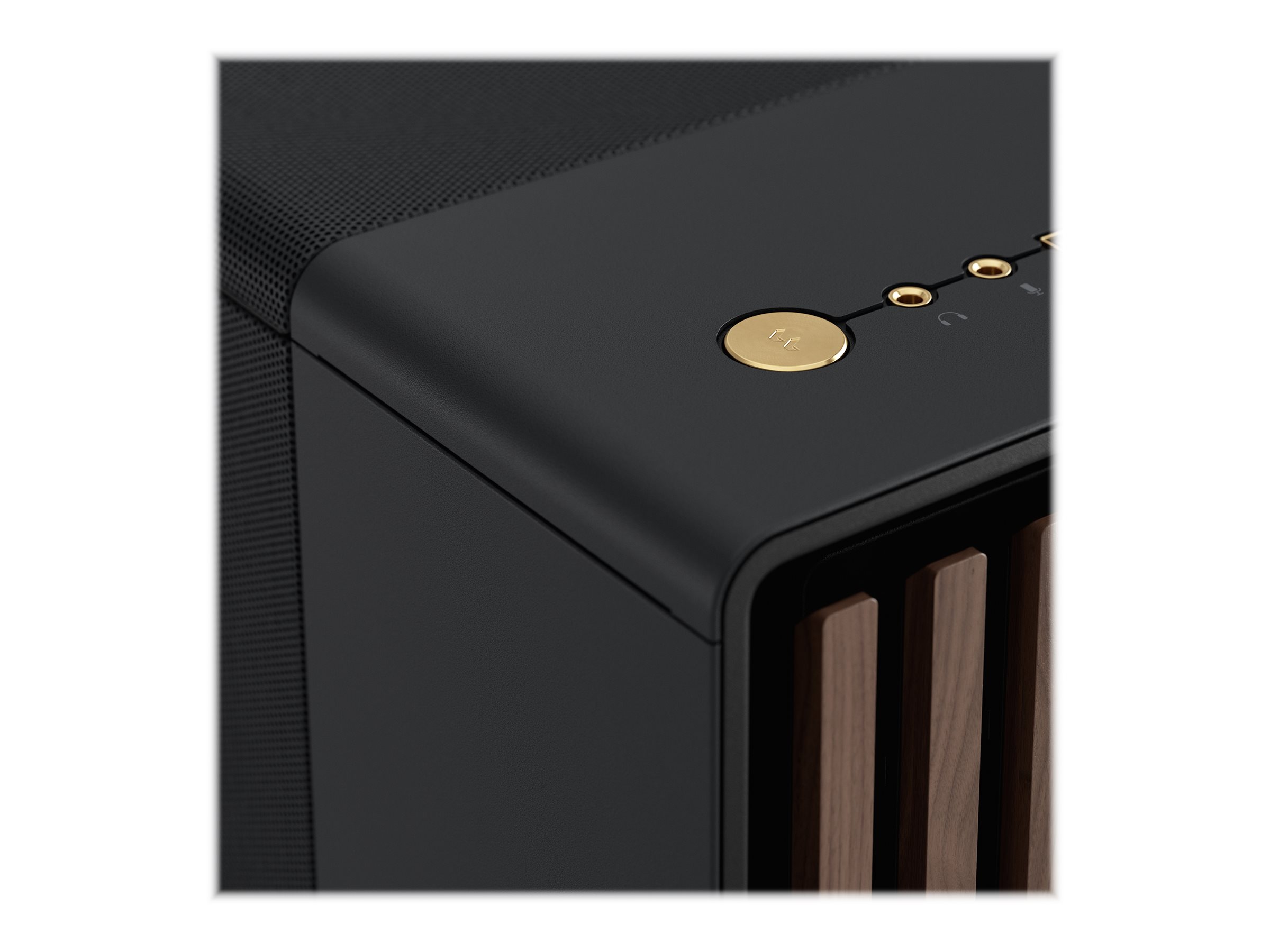 Fractal Design North - Mid tower - ATX - keine Spannungsversorgung (ATX)Charcoal Black - USB/Audio