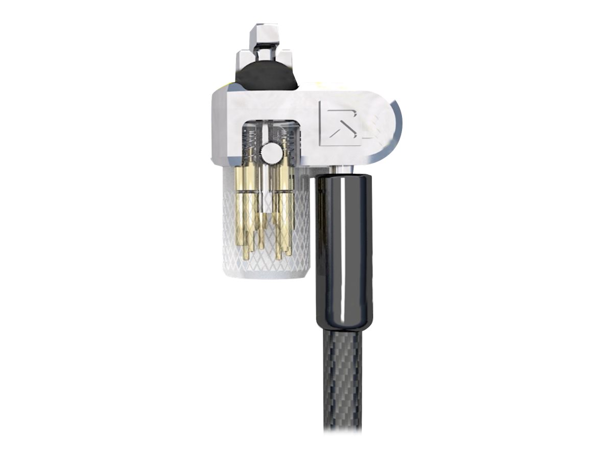 Kensington MicroSaver 2.0 Keyed Laptop LockSicherheitskabel - Silber - 1.83 m
