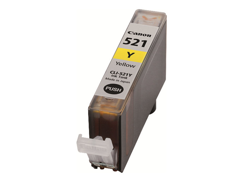Canon CLI-521Y - 9 ml - Gelb - original - Tintenbehälterfür PIXMA iP3600 - iP4700 - MP540 - MP550 - MP560 - MP620 - MP630 - MP640 - MP980 - MP990 - MX860 - MX870