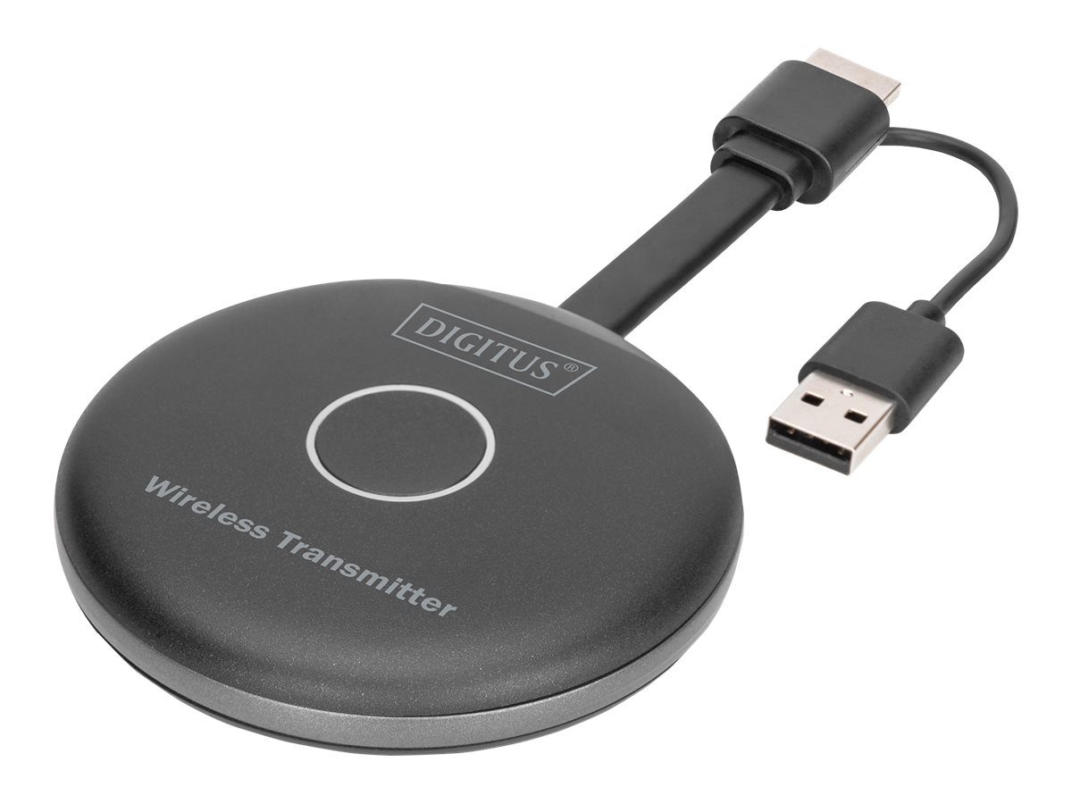 DIGITUS Wireless HDMI Transmitter für Click & Present Pro (DS-55317)Sender - 802.11a - 802.11b/g/n - Wi-Fi 5 - bis zu 50 m