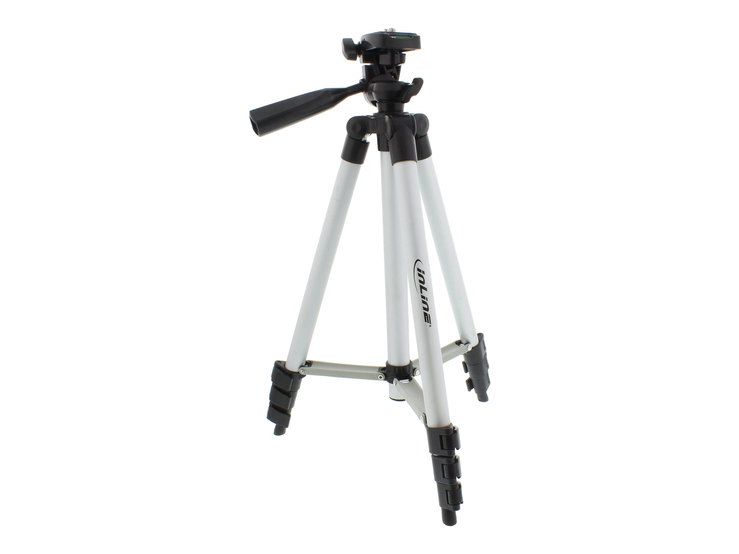 InLine Stativ für Digitalkameras und Videokameras - Aluminium - Höhe max. 1,06mv