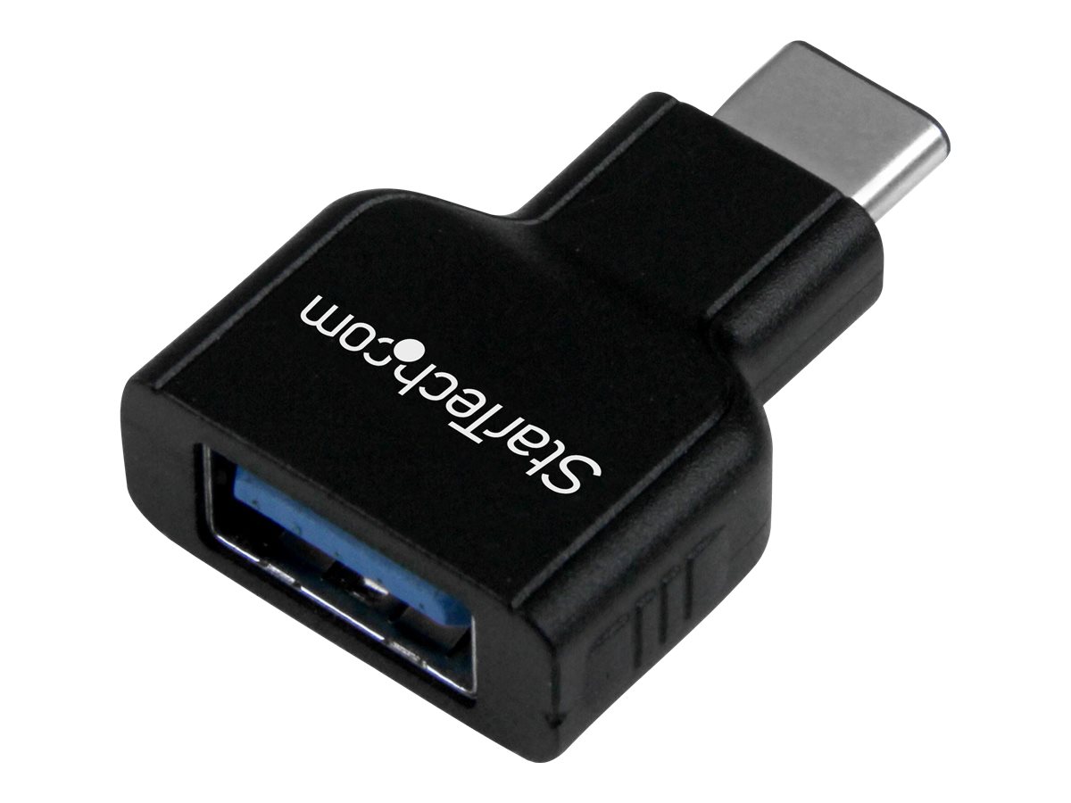 StarTech.com USB-C auf USB-A Adapter - St/Bu - USB 3.0 - USB Type C zu A Konverter - Verbindet USB-C Laptops wie MacBook, Chromebook Pixel - USB-Adapter - USB-C (M)zu USB Typ A (W) - USB 3.1 - Schwarz