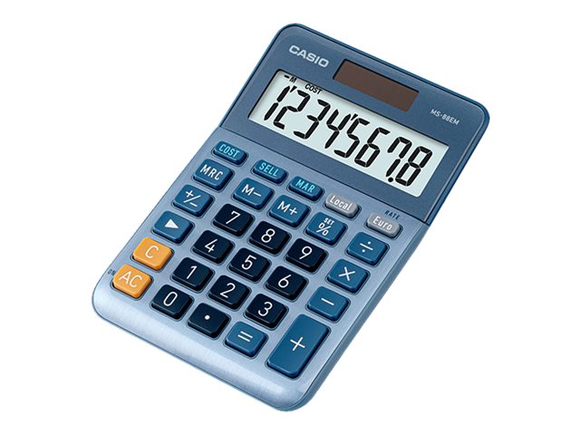 Casio MS-88EM - Desktop-Taschenrechner - 8 Stellen