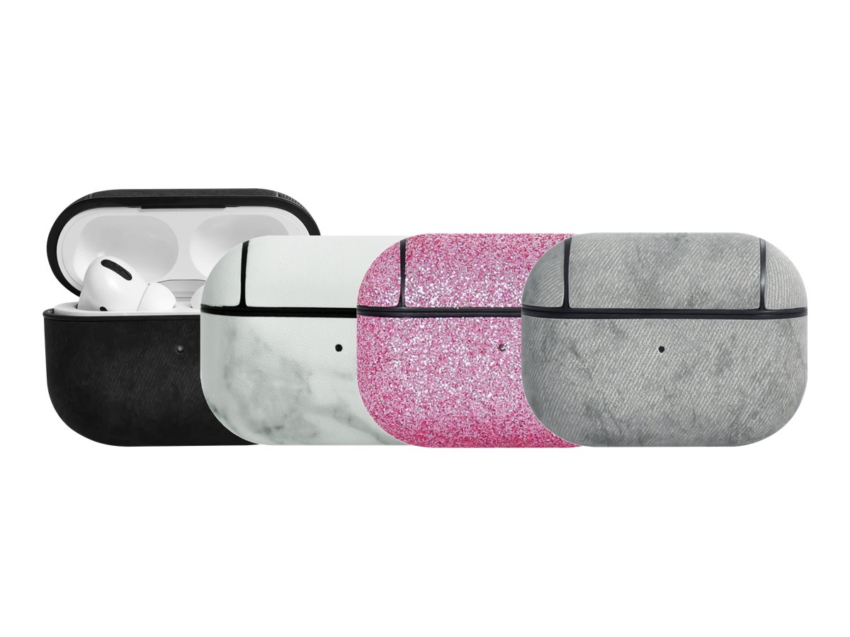 TerraTec Air Box Pro - Tasche für kabellose OhrhörerPolycarbonat - durchsichtig - für Apple AirPods Pro