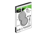 Seagate Barracuda 2.5", 2 TB, 5400 RPM, 128 MB, 2.5", Serial ATA III2 TB - 2.5" - SATA 6 Gb/s - 5400 RPM - 140 MB/s - 128 MB - 7 mm