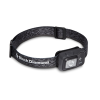 Black Diamond Astro 300, Stirnband-Taschenlampe, Graphit, IPX4, 300 lm, 8 m, 55 m3x AAA - Dual-Fuel