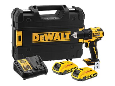 DEWALT DCD708D2T-QW - Bohrer/Schrauber - schnurlos2 Geschwindigkeiten - Bohrfutterschlüssel 13 mm - 65 N·m - 2 Akkus - 18 V